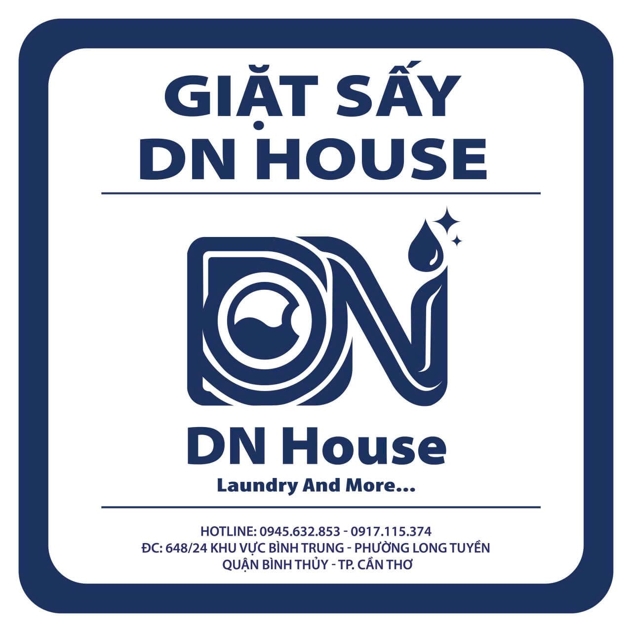 Logo Giặt sấy DN House
