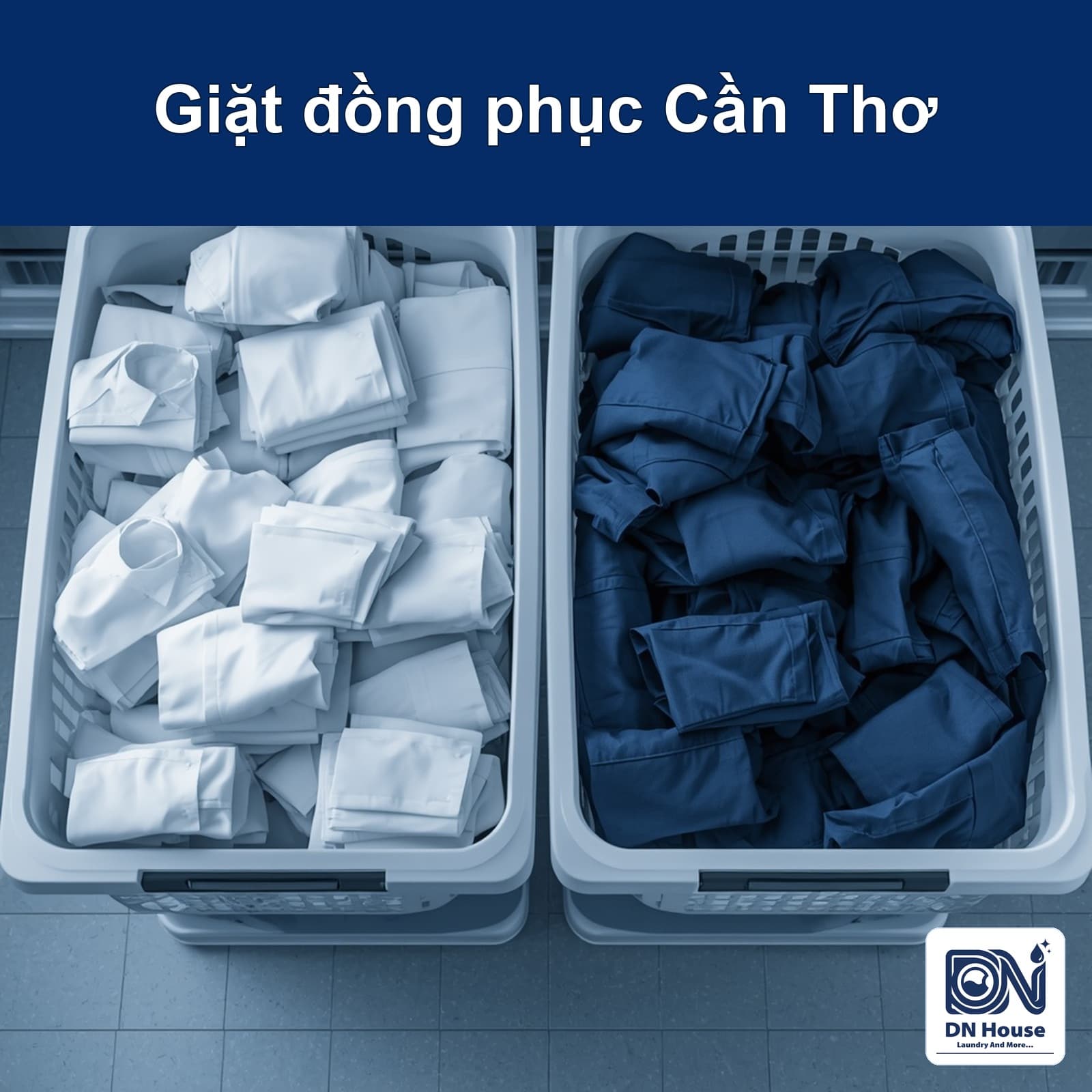 Giặt đồng phục học sinh và đồng phục công ty tại Cần Thơ